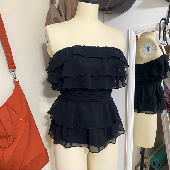 Bebe Ruffle Top - Picture 3 of 8